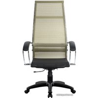 Офисное кресло Metta SK-1-BK Комплект 7, Pl тр/сечен (пластиковые ролики, золотистый)