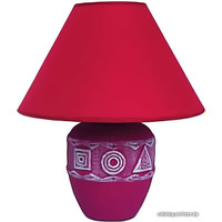 Настольная лампа Лючия Геометрия D1902 (бордовый)
