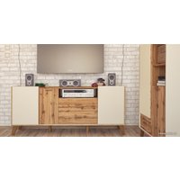 Тумба Неман мебель Сканди МН-036-03 (дуб вотан-белый)