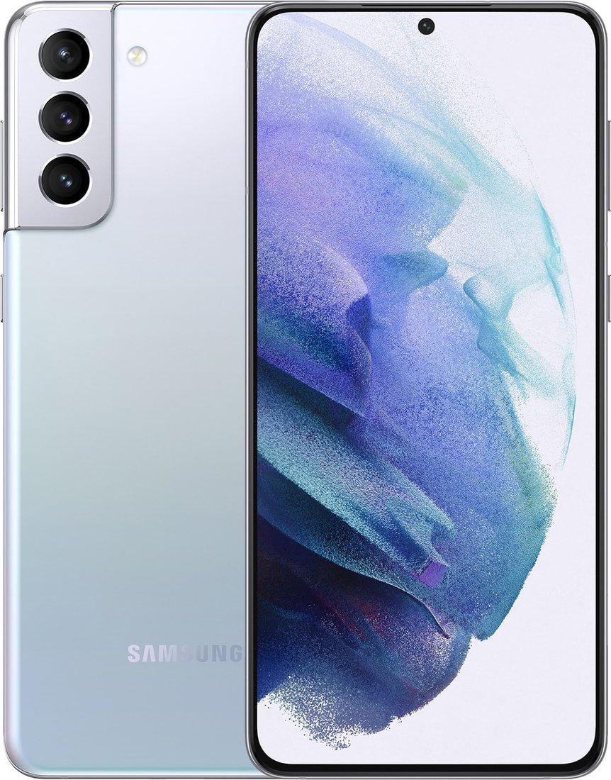 

Смартфон Samsung Galaxy S21+ 5G 8GB/256GB (серебряный фантом)