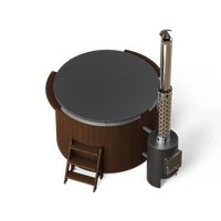 Купель PolarSpa Comfort термососна 160 Hot (темный, с утеплением композитной чаши)