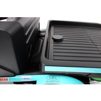 Электромобиль RiverToys Mercedes-Benz Axor с прицепом H777HH (голубой)