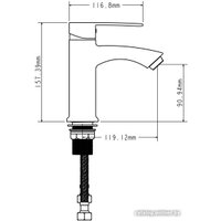 Смеситель Ekko E10151-8
