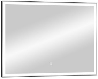 Континент Зеркало Aralia Led Black 90x70 (с бесконтактным сенсором)