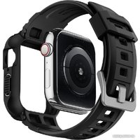 Ремешок Spigen Rugged Armor Pro для Apple Watch (45/44 мм) (черный)
