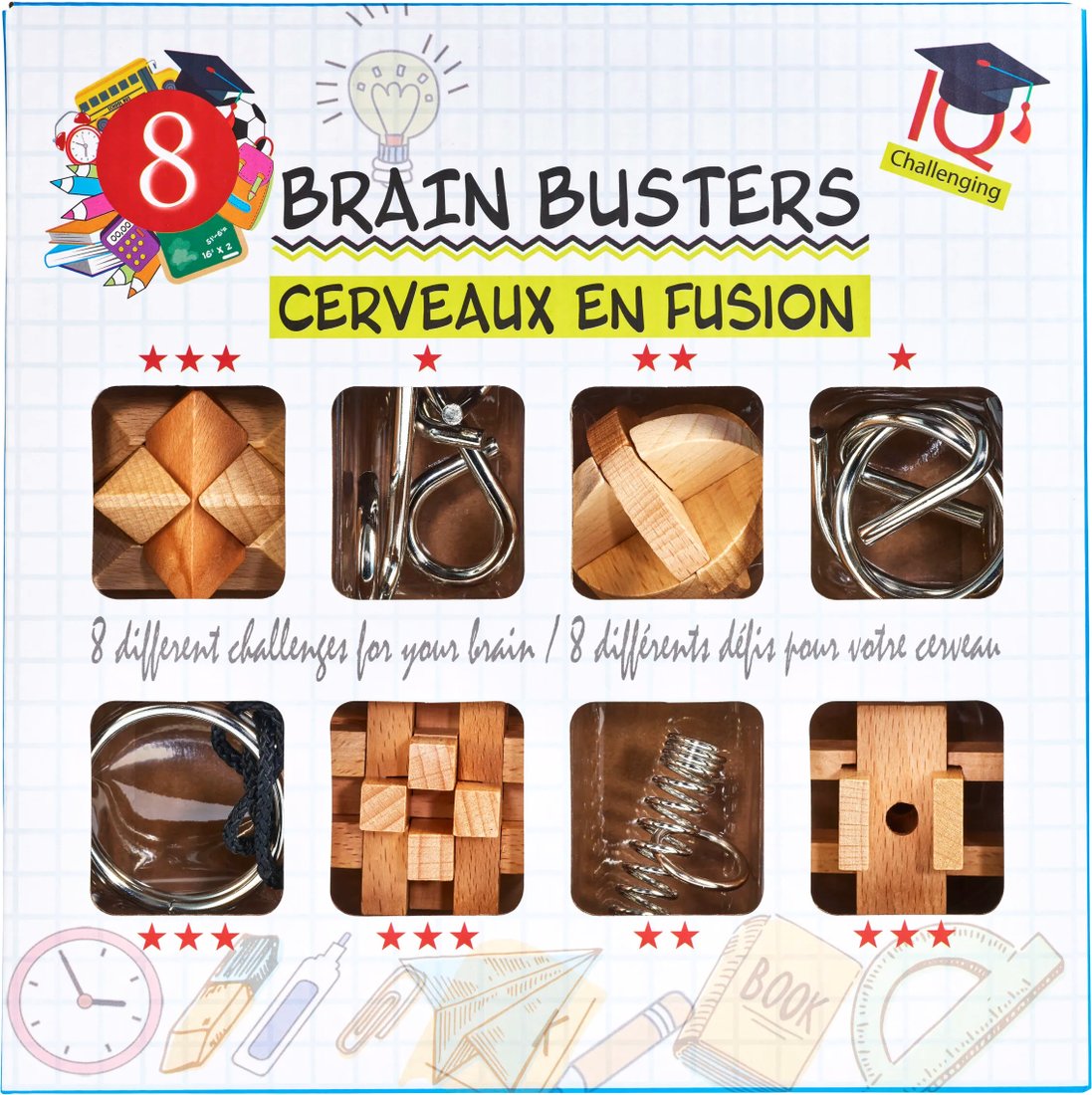 

Головоломка Eureka Brain Busters 473360