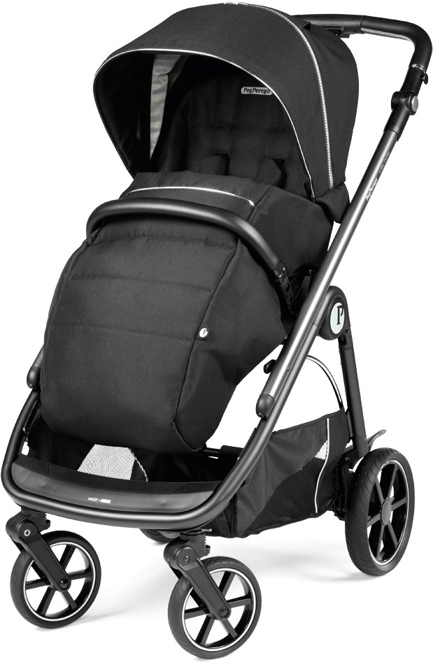 

Коляска прогулочная «книга» Peg Perego Veloce (black shine)