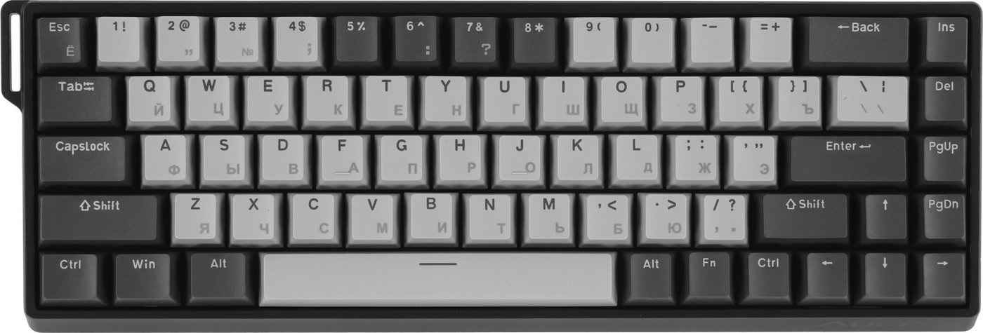 

Клавиатура AULA WIN68HE Pro (черный/серый)