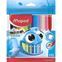 Фломастеры Maped Color Peps Ocean 845720 (12шт)
