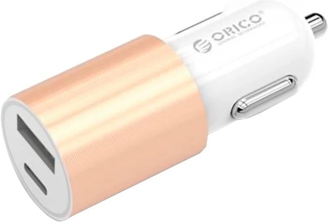 

Автомобильное зарядное Orico UCF-2U-GD
