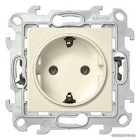 Розетка Simon 2420434-031 (слоновая кость)