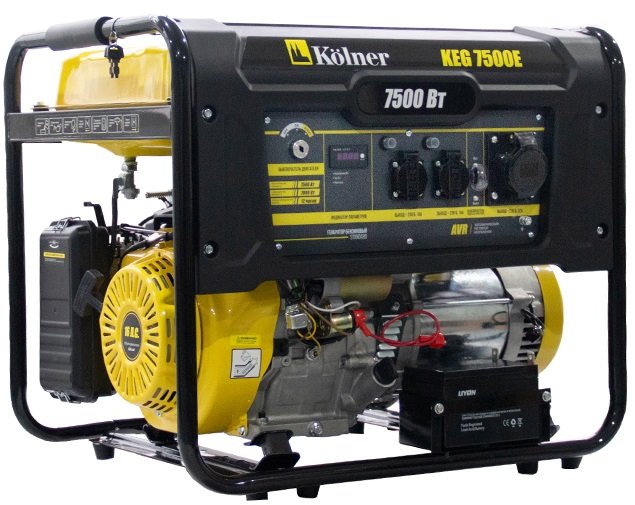 

Бензиновый генератор Kolner KEG 7500E