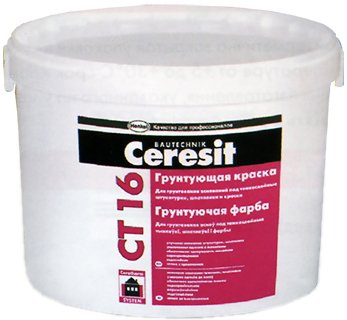 

Акриловая грунтовка Ceresit CT 16 10 л
