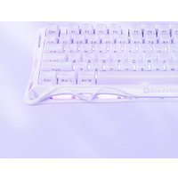 Клавиатура Gravastar Mercury V75 HE Special Edition Lavender Purple (GravaStar Glacier White)