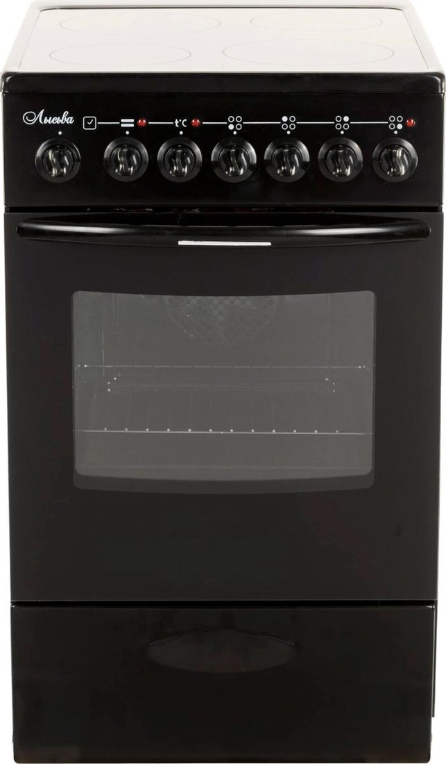 

Кухонная плита Лысьва EF4006MK00 (без крышки, черный)