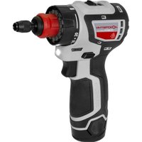 Дрель-шуруповерт Интерскол КомбиМАКС ДА-10/12В 36 687.2.2.79 (с 2-мя АКБ, кейс)