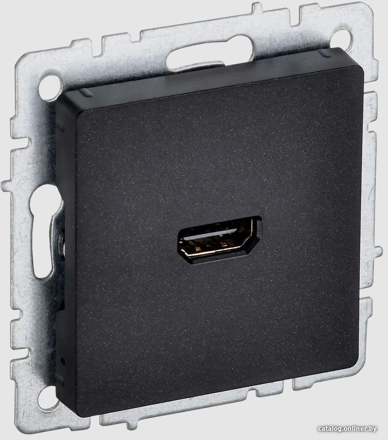 Розетка HDMI IEK Brite РHDMI-0-БрЧ