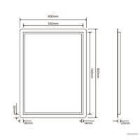  Roxen Зеркало Bella 510055-60 60х80