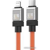 Кабель Baseus CoolPlay Series Fast Charging Cable 20W USB Type-C - Lightning (1 м, оранжевый)