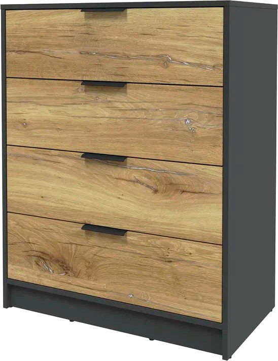 

Комод Интерлиния Концепт КТ-К80 (дуб нокс/антрацит)