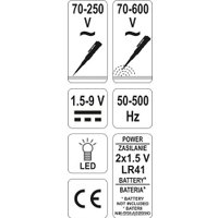 Индикаторная отвертка Yato YT-2864