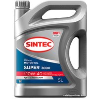 Моторное масло Sintec Super 3000 10W-40 SG/CD 5л