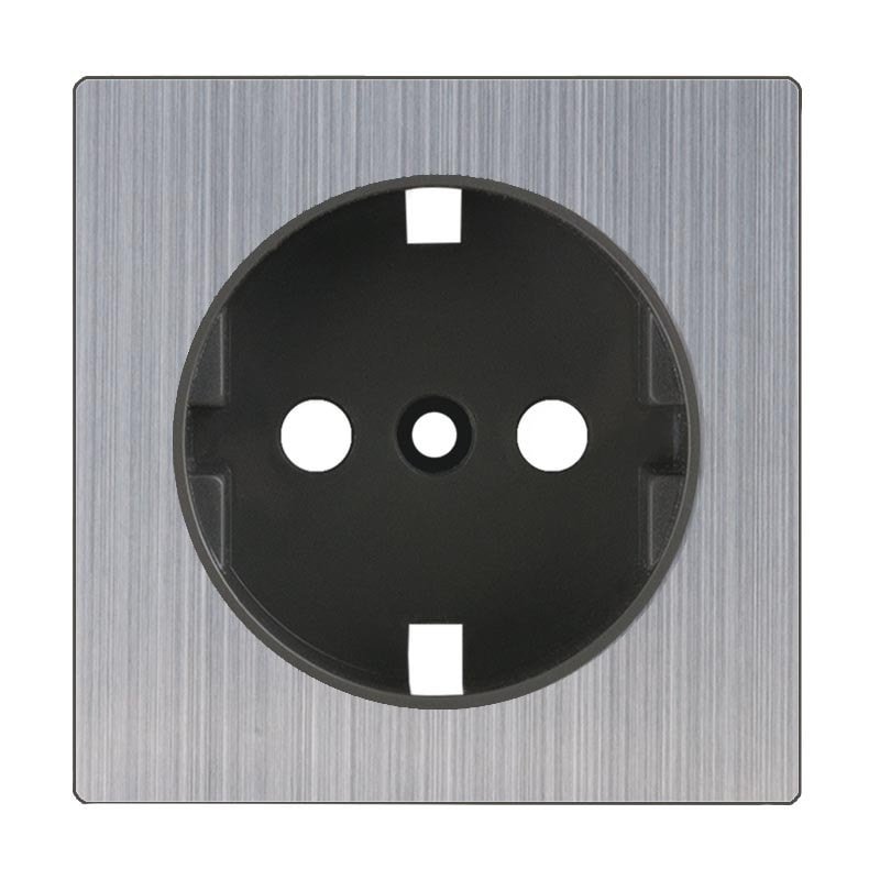 

Накладка для розетки Werkel WL02-SKGS-IP44-CP (Глянцевый никель)
