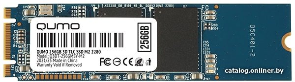 SSD QUMO Novation 3D TLC 256GB Q3DT-256GMSY-M2