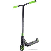 Трюковый самокат Tech Team Practic 2024 (черный/зеленый)