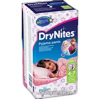 Трусики-подгузники Huggies DryNites 4-7 лет для девочек (10 шт)