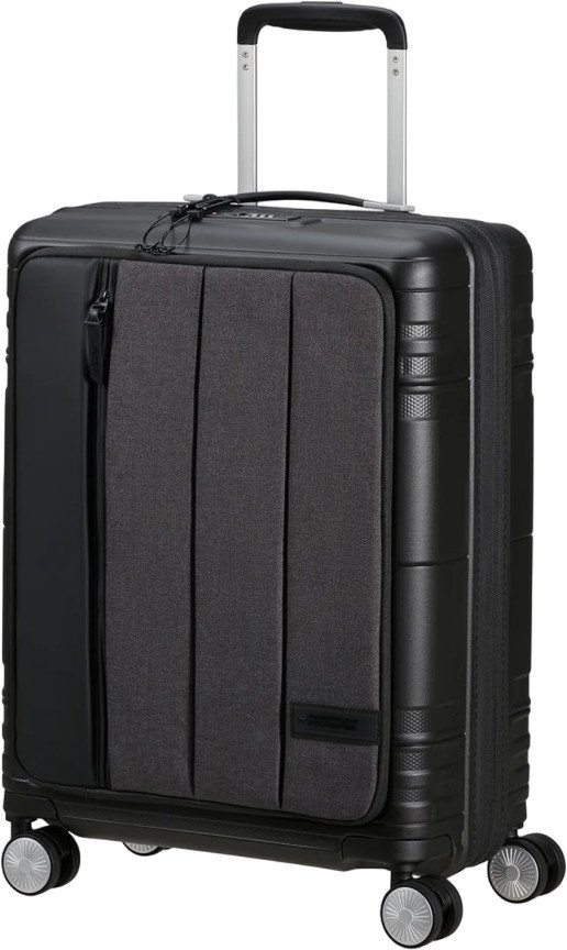 

Чемодан-спиннер American Tourister Hello Cabin Grey Melange 55 см