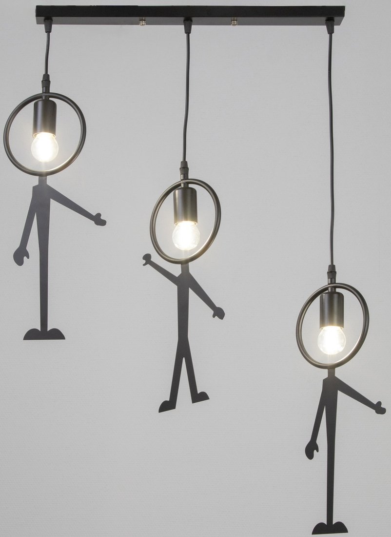 

Подвесная люстра BayerLux Posatore 10547083 (черный)