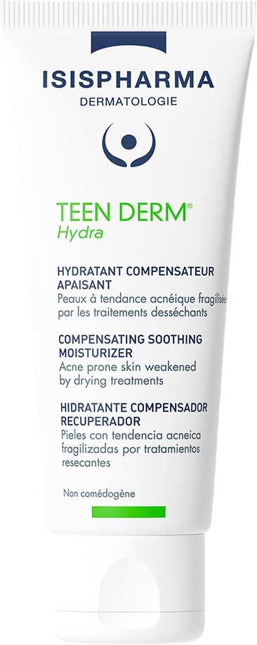 

ISISPHARMA Крем Teen Derm Hydra восстанавливающий увлажняющий при сухости и раздражении кожи с акне 40 мл