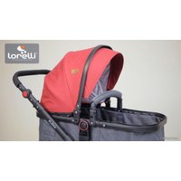 Универсальная коляска Lorelli Alexa 2021 (3 в 1, luxe black)