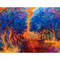 Картина по номерам Белоснежка Осенний лес 885-рс