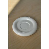 Чашка Ceramicmay с блюдцем 250 мл (белый с золотом)