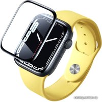 Защитное стекло Baseus SGWJ010301 (для Apple Watch 7) Black 2 шт