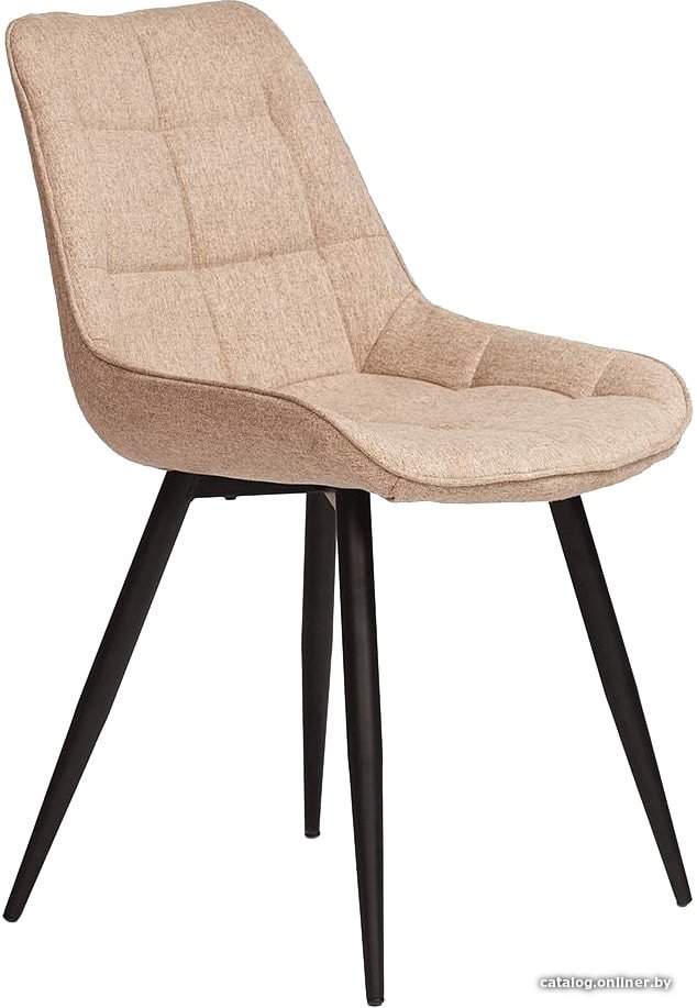 Стул TetChair Abruzzo 8060 (серо-бежевый, черный)