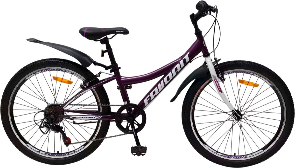 

Велосипед Favorit DISCOVERY-24VS 2025 (фиолетовый)
