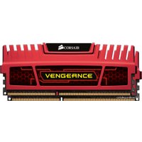 Оперативная память Corsair Vengeance Red 2x4GB DDR3 PC3-12800 KIT (CMZ8GX3M2A1600C8R)