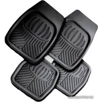 Комплект ковриков для авто AVG 203028 (4шт, черный)