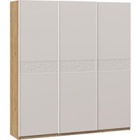 Шкаф-купе Трия Оскар Скания Т2 2100 268738 (ручка белая/дуб крафт золотой/кашемир/кашемир сатин)