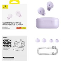 Наушники Baseus Bowie E18 (сиреневый)