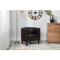 Интерьерное кресло Mio Tesoro Агата 351 (коричневый 87)