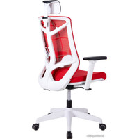 Кресло Chair Meister Nature II (белая крестовина, красный)