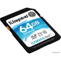 Карта памяти Kingston Canvas Go! SDG/64GB SDXC 64GB