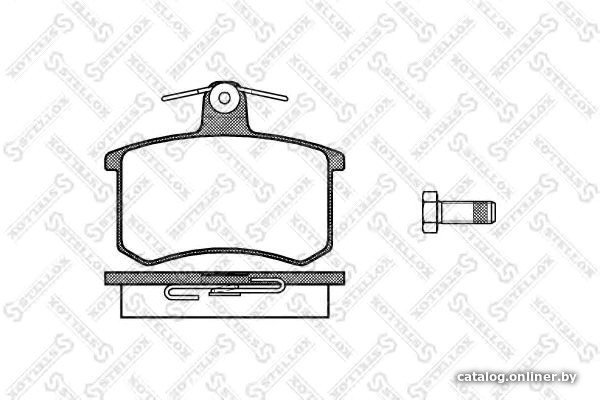 Тормозные колодки Stellox 146020SX