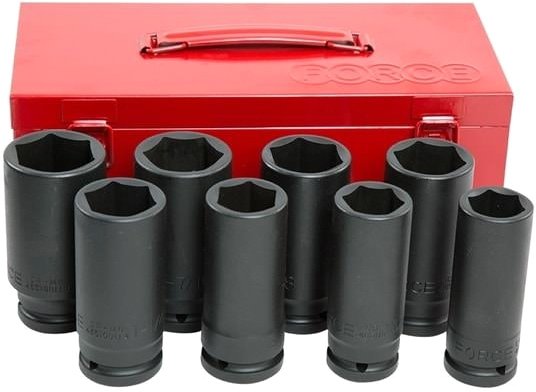 

Набор трещотка с головками Force 6081DS (8 предметов)