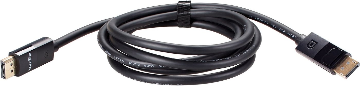 

Кабель Telecom TCG755-2M DisplayPort - DisplayPort (2 м, черный)