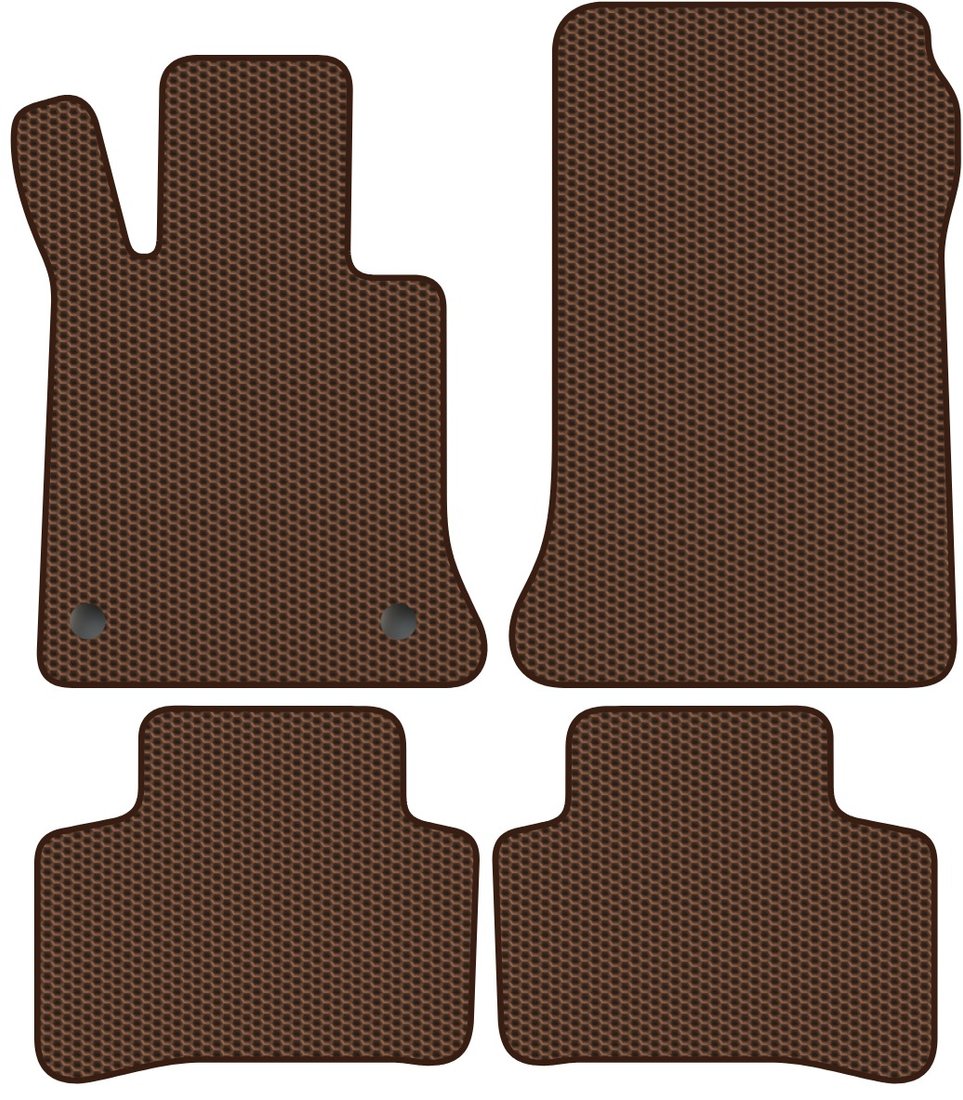 

Комплект ковриков для авто Alicosta Mercedes-Benz GLK-Class (suv / X204) 2008 - 2015 (коричневый, сота)